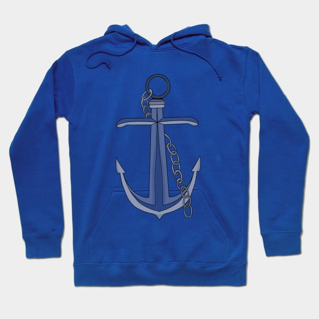 Anchor with chain Hoodie by DiegoCarvalho